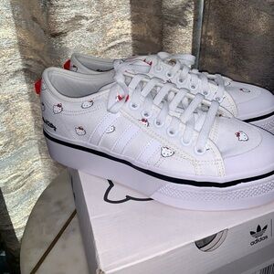 adidas Nizza Platform Hello Kitty Sneakers Size 9